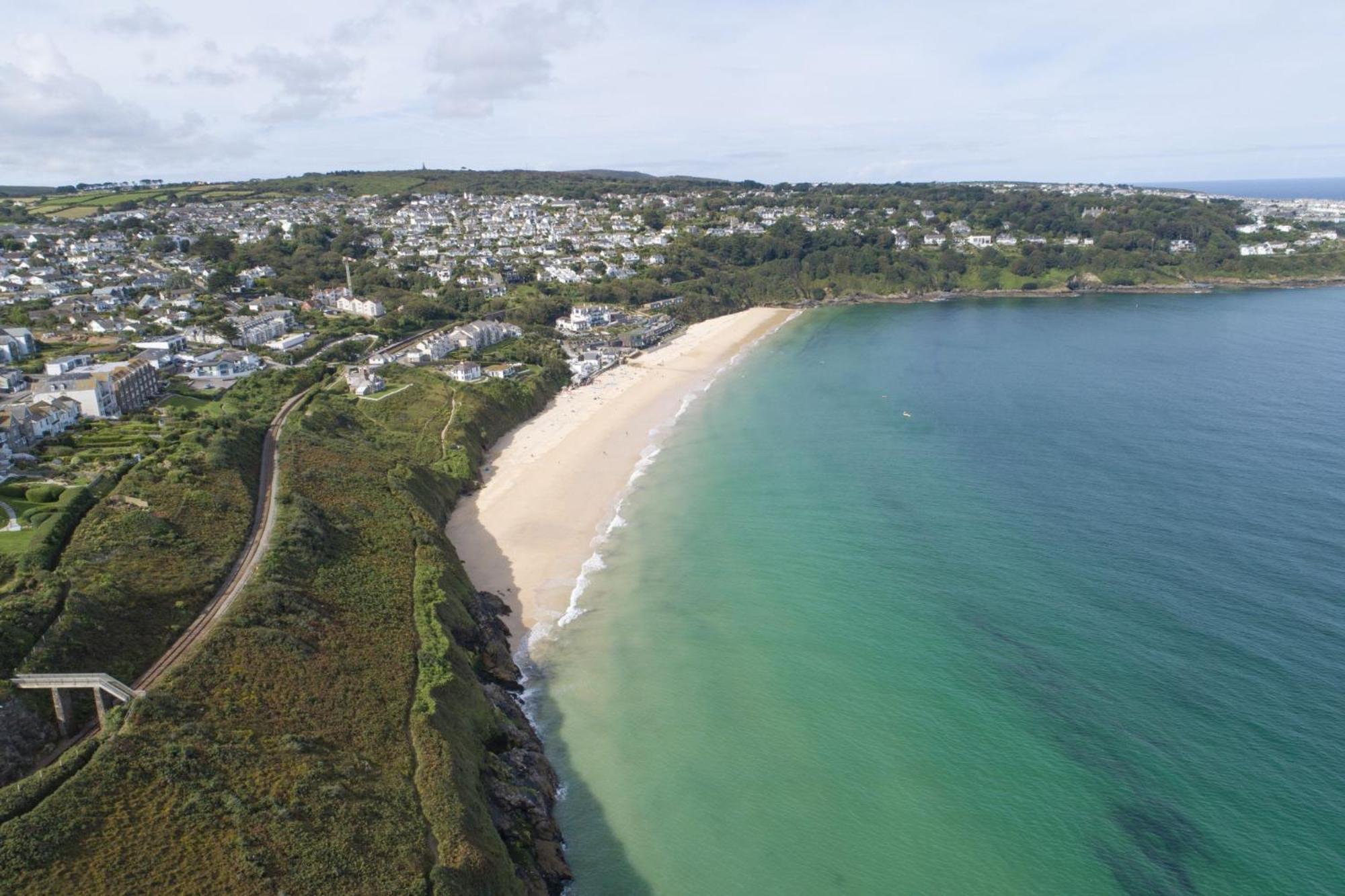 The Secret Seascape, Carbis Bay, St Ives Villa Exterior foto